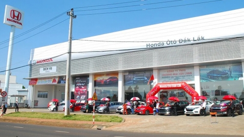 Đăk Lăk: Đại lý Honda Ôtô Đắk Lắk - Buôn Ma Thuột